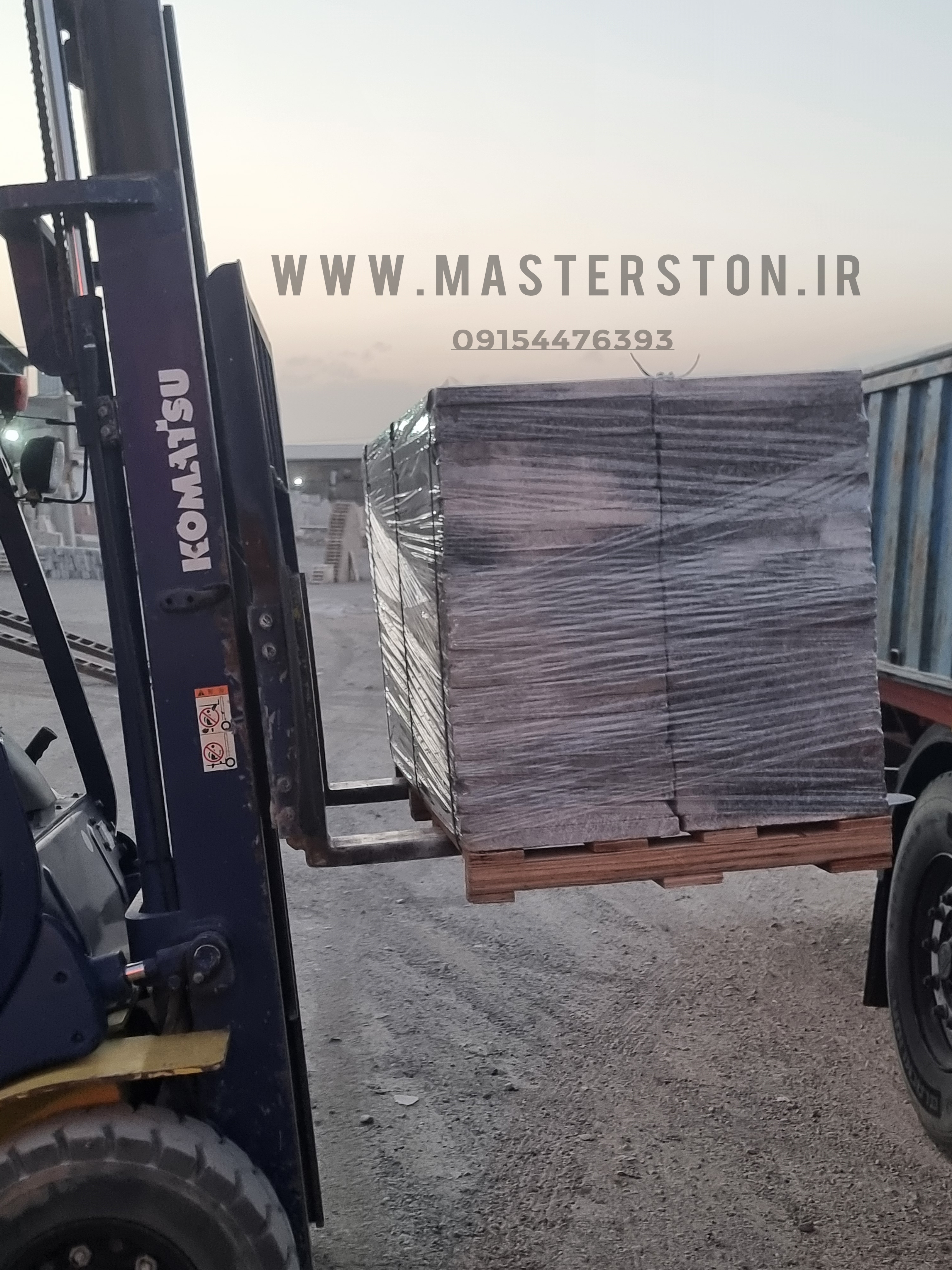 صادرات گرانیت مروارید مشهد به سراسر خاورمیانه